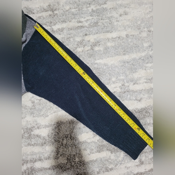 Staghill VTG Men's Striped Sweater - Blue and Gray - Picture 7 of 12